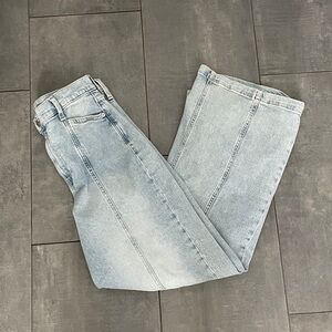 GAP Light Wash High Rise Stride Jeans Size 10